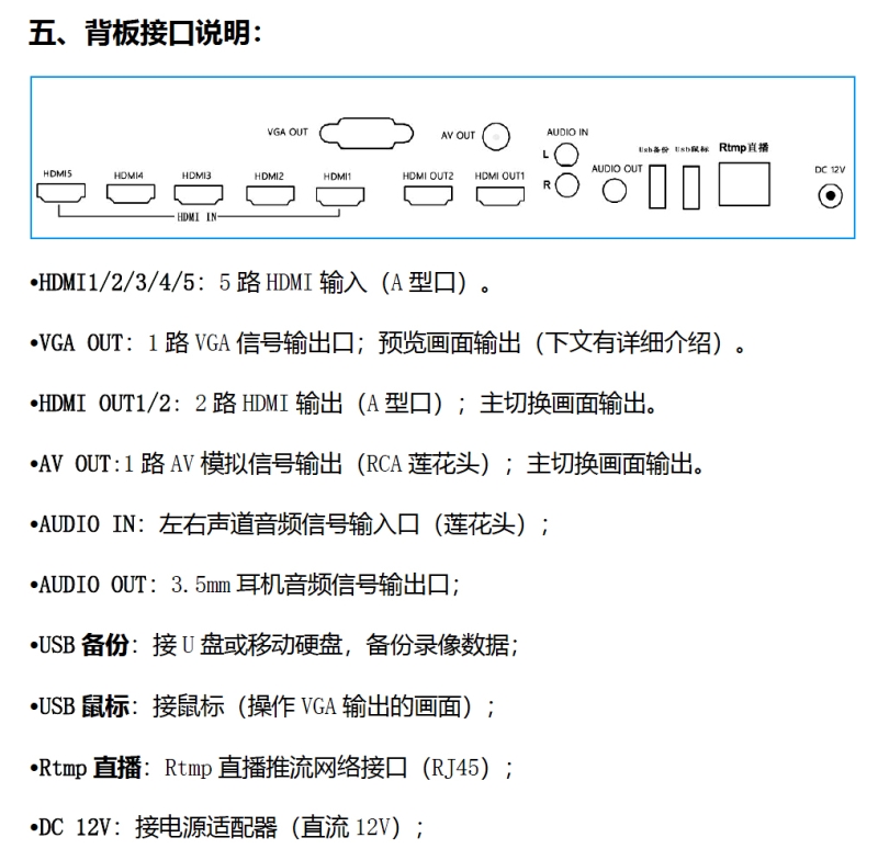 HDS-8N 說明書4